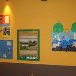 Nueva decoración del Fluviarium, cortesía de nuestros pequeños amigos