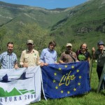 Visita de la Comisión. Proyecto Life+ Miera