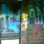 Observatorio vandalizado en Alday