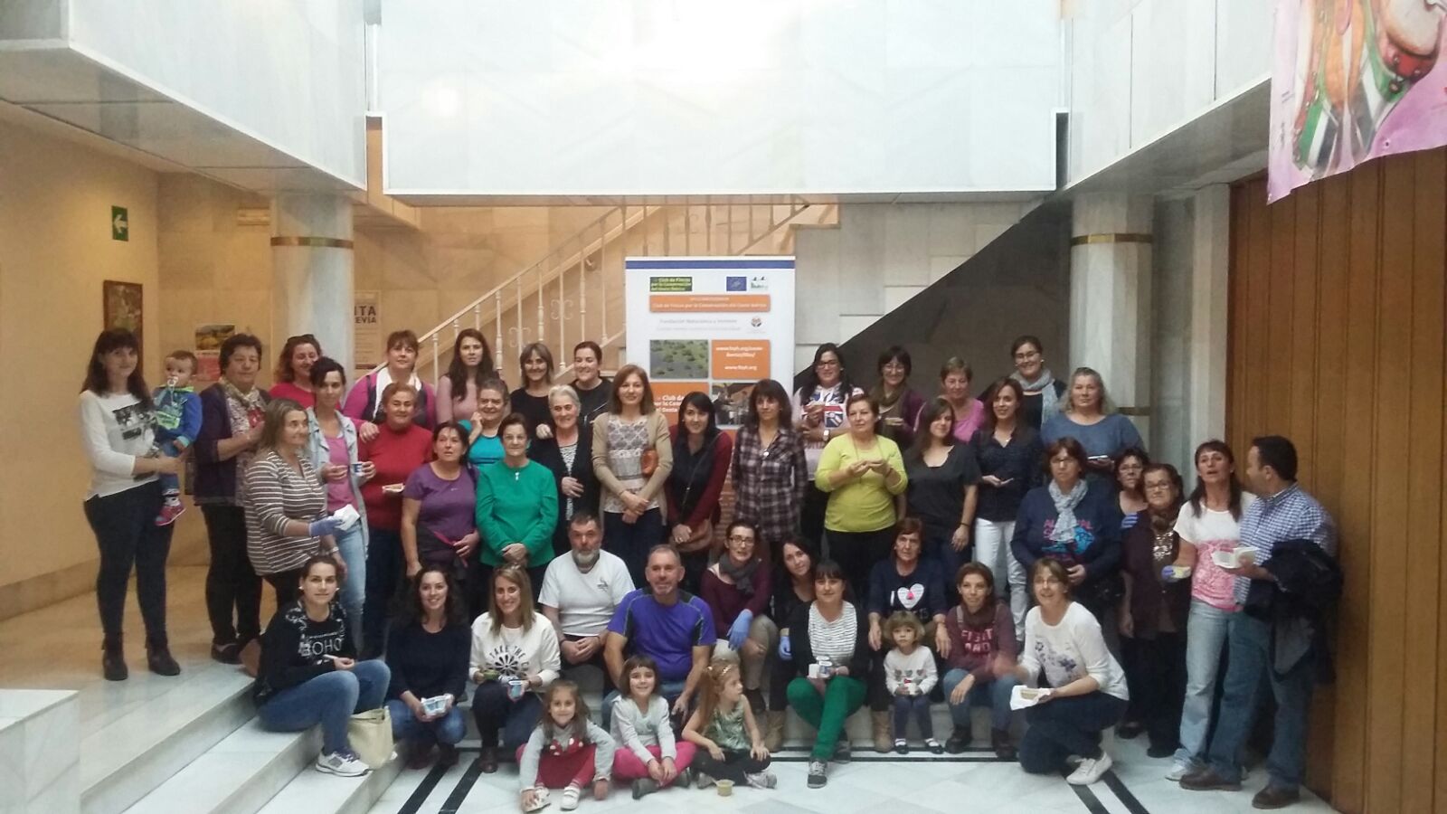 Foto de grupo del taller de Pinofranqueado,