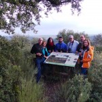 Participantes en el paseo guiado por la Reserva.