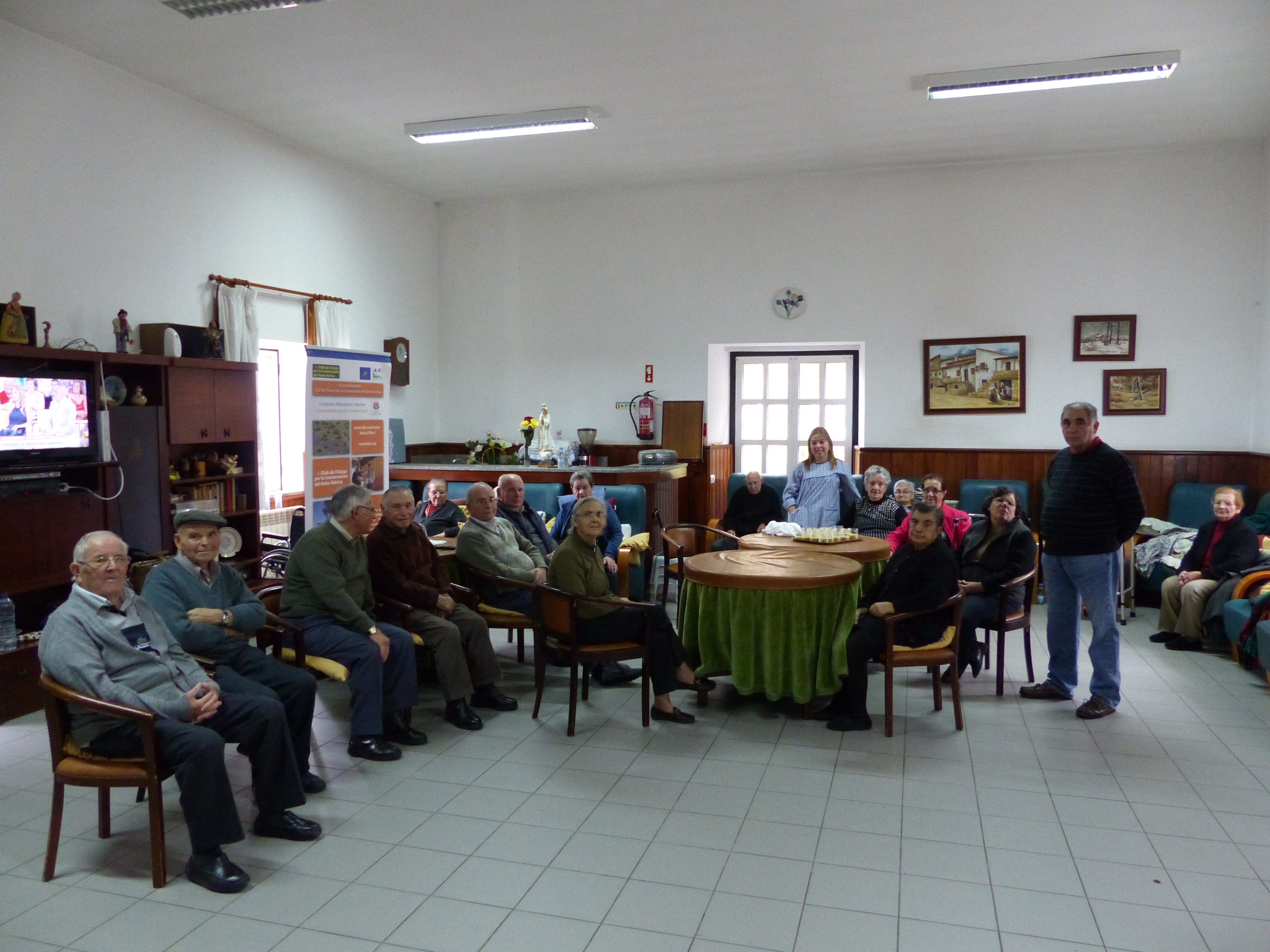 El grupo de participantes en el taller