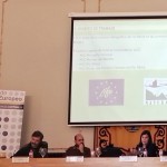 Blanca Serrano, coordinadora del LIFE Miera, durante su intervención