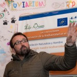 El ponente Gerardo Báguena, vicepresidente de la Fundación para la Conservación del Quebrantahuesos