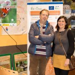 El naturalista Jorge Garzón y la coordinadora del proyecto LIFE Miera Blanca Serrano