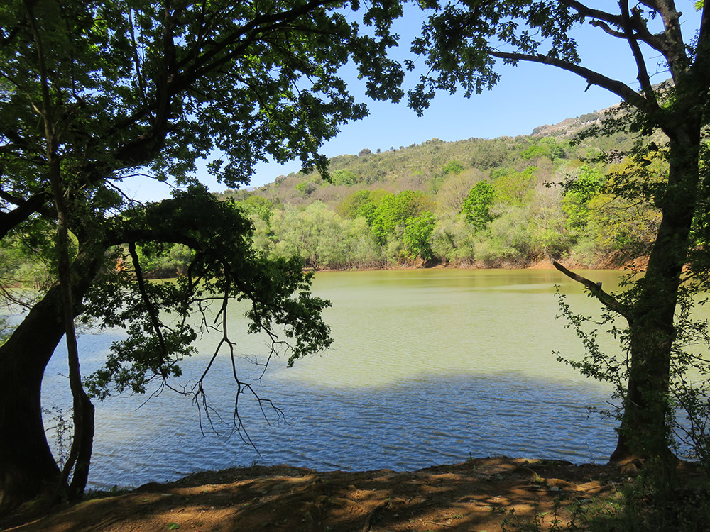 Una de las lagunas de los Pozos de Valcaba