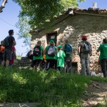 Cabaña pasiega restaurada en el Alto Miera. Excursión II Semana LIFE Miera.