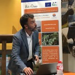 Asier Saiz, redactor del proyecto, en un momento de su intervención.