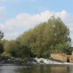 Visita al azud Powick sobre Río Severn (Inglaterra), donde se está desarrollando el proyecto LIFE Unlocking the River Severn