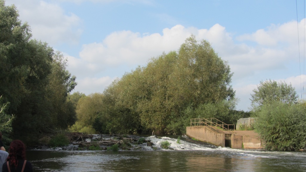 Visita al azud Powick sobre Río Severn (Inglaterra), donde se está desarrollando el proyecto LIFE Unlocking the River Severn